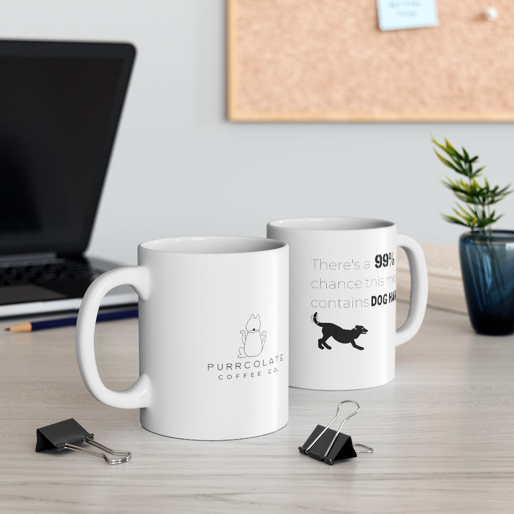 Purrcolate Coffee Co. Mug - Dog Hair